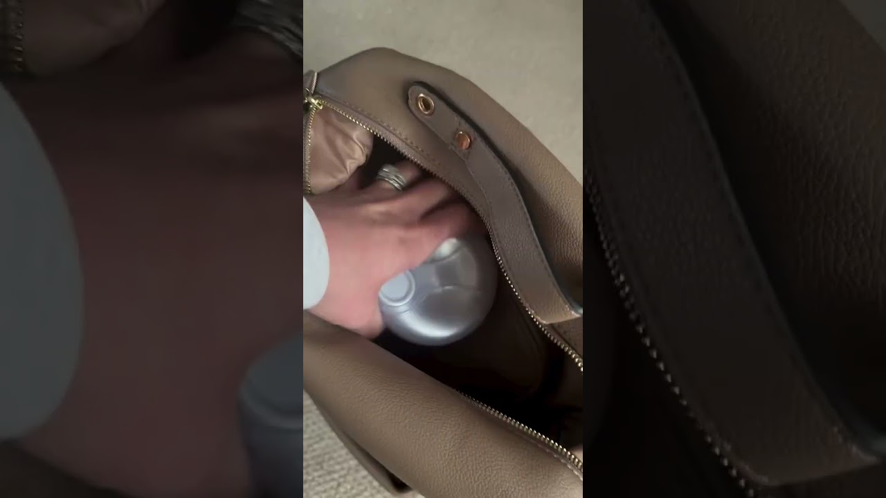 ELF Joy Camel Nappy Bag Review 👜 Stylish Vegan Leather with 10 Pockets & Changing Mat