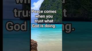 Be still and trust. #shorts #faith # peace #christian #hope
