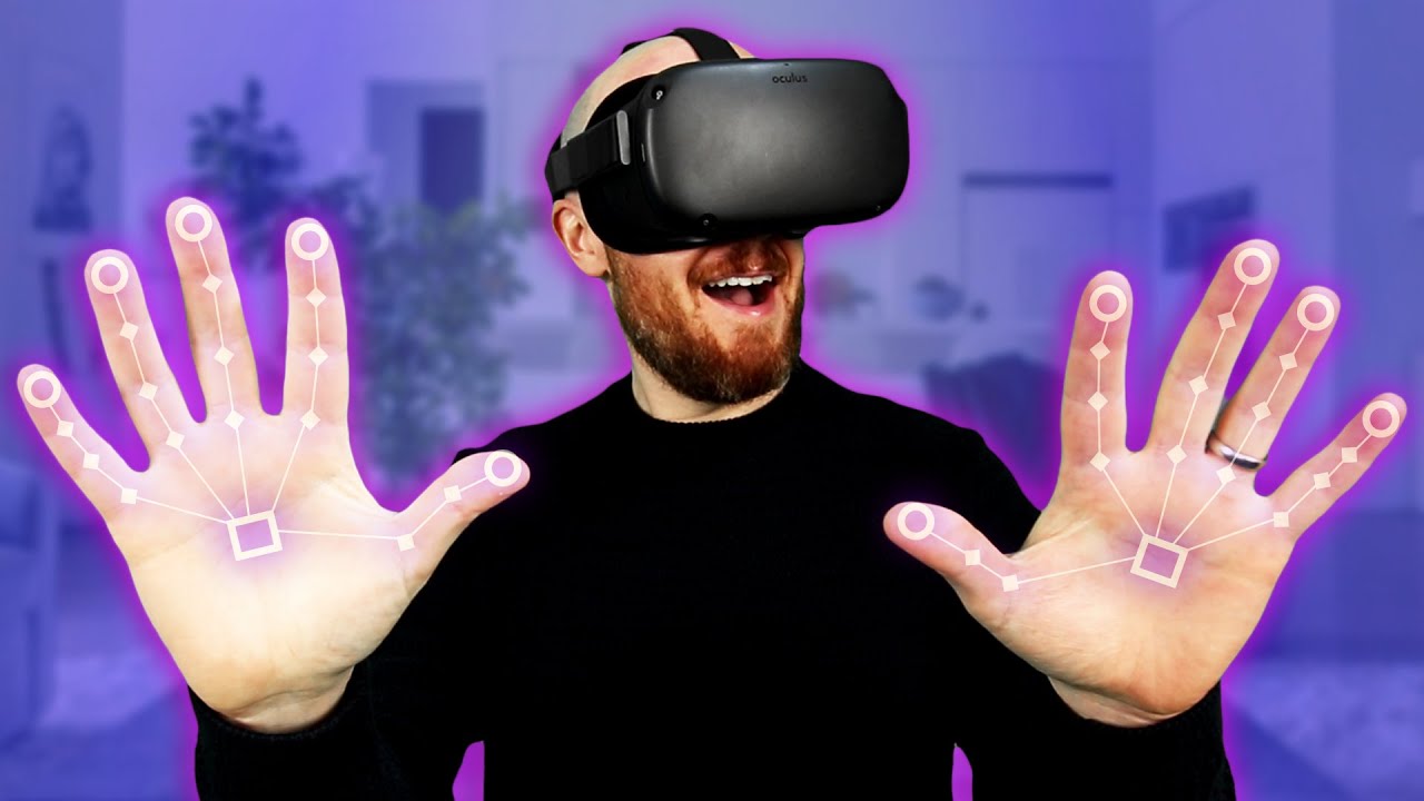 veteran Garderobe tøjlerne Oculus Quest Hand Tracking Is HERE - YouTube