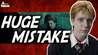 Killing Fred Weasley Was A HUGE Mistake! HERE'S WHY