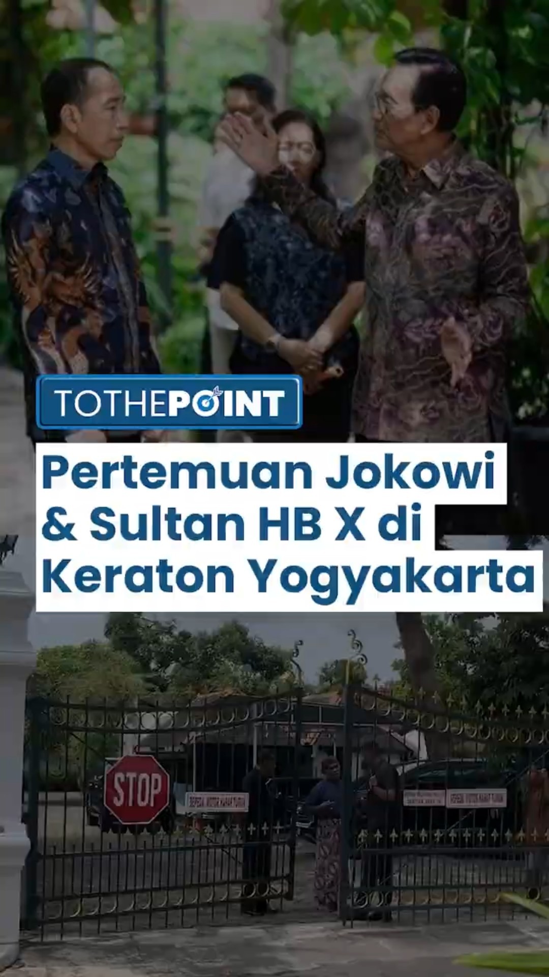 Pertemuan Misterius Jokowi \u0026 Sultan HB X di Keraton Jogjakarta: Enggak ada bahas politik, kok!