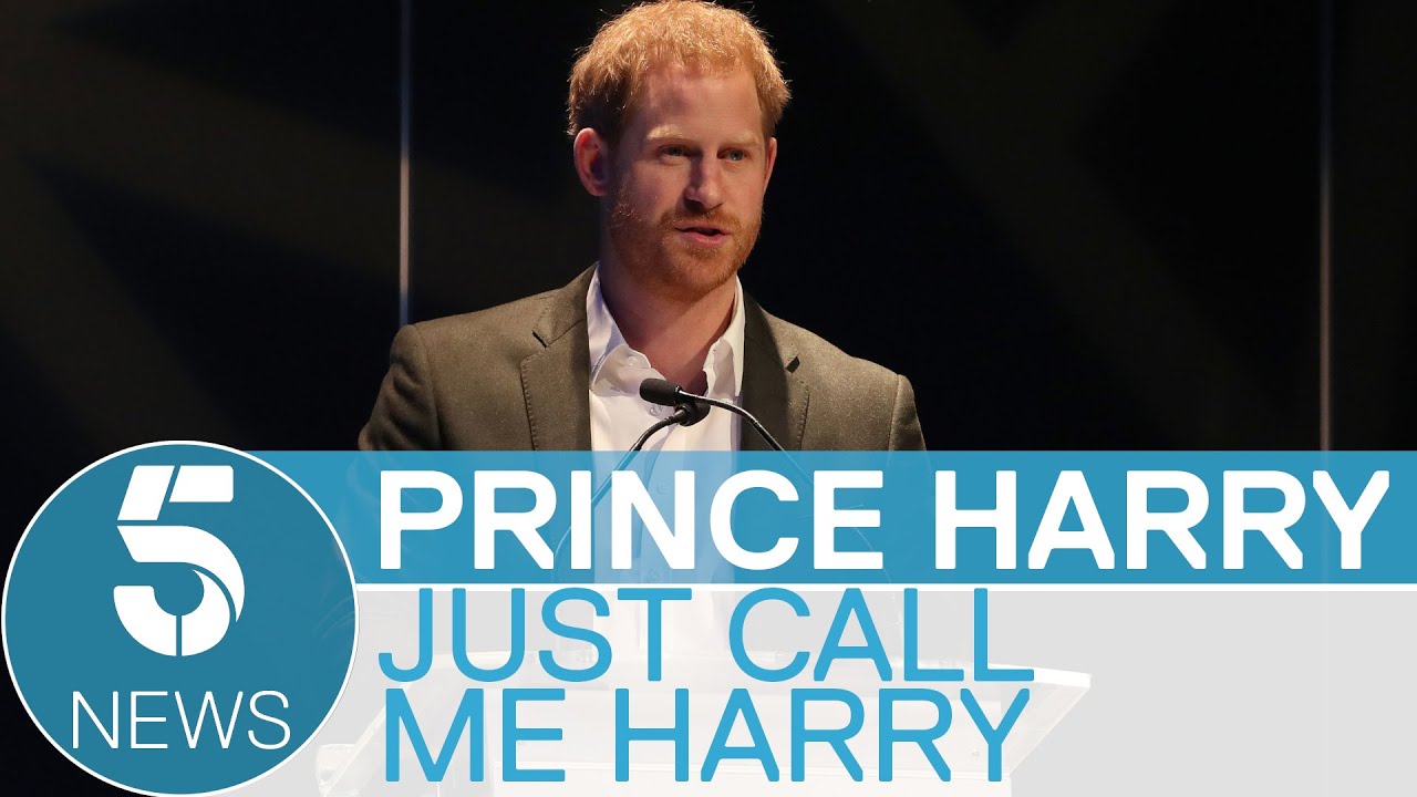 Prince Harry asks conference to just call him Harry and drop royal