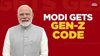 Watch: PM Modi Walks Ramp In Vadodara To Connect With Gen Z And Young Voters | PM Modi In Gujarat screenshot 4
