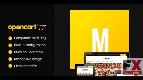 Preview Maxcart Responsive Opencart Theme OpenCart