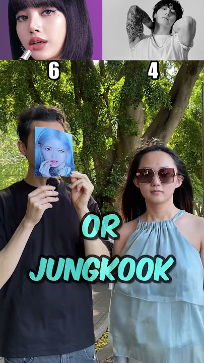 LISA or JUNGKOOK? Who is more POPULAR in KPOP? #blackpink #bts #btsarmy #army #blink #lisa #jungkook
