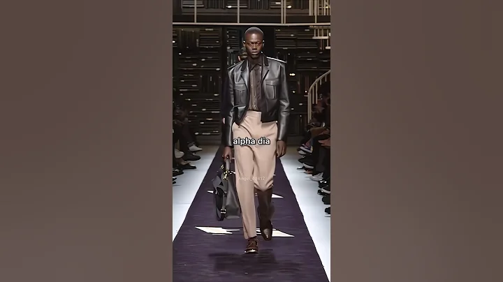 The best male runway model (pt2) #alphadia #runway #model - DayDayNews