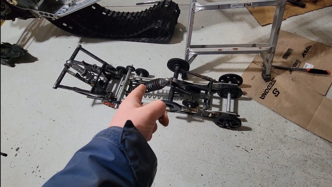 How to remove a pro action yamaha rear skid, yamaha rx1 and yamaha rx ...