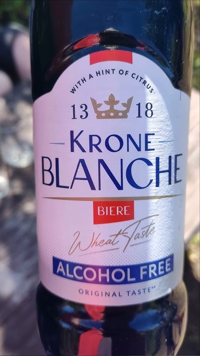 Пивной напиток Krone Blanche Крон Бланш это кроненбург безалкогольное ...