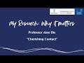 My research  why it matters with alan dix