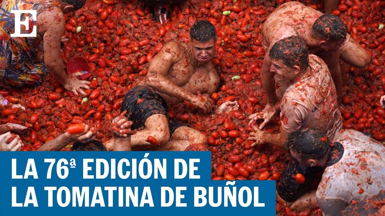 BUÑOL | Así ha sido la Tomatina 2023 en su 76ª edición | EL PAÍS