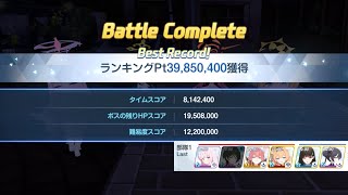 ブルアカ/大決戦/ヒエロニムス/市街地戦/特殊装甲/torment/39,850,400pt/1凸