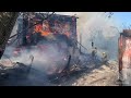 Пожар на ул. Пионерская в Ижевске. 29.05.2023