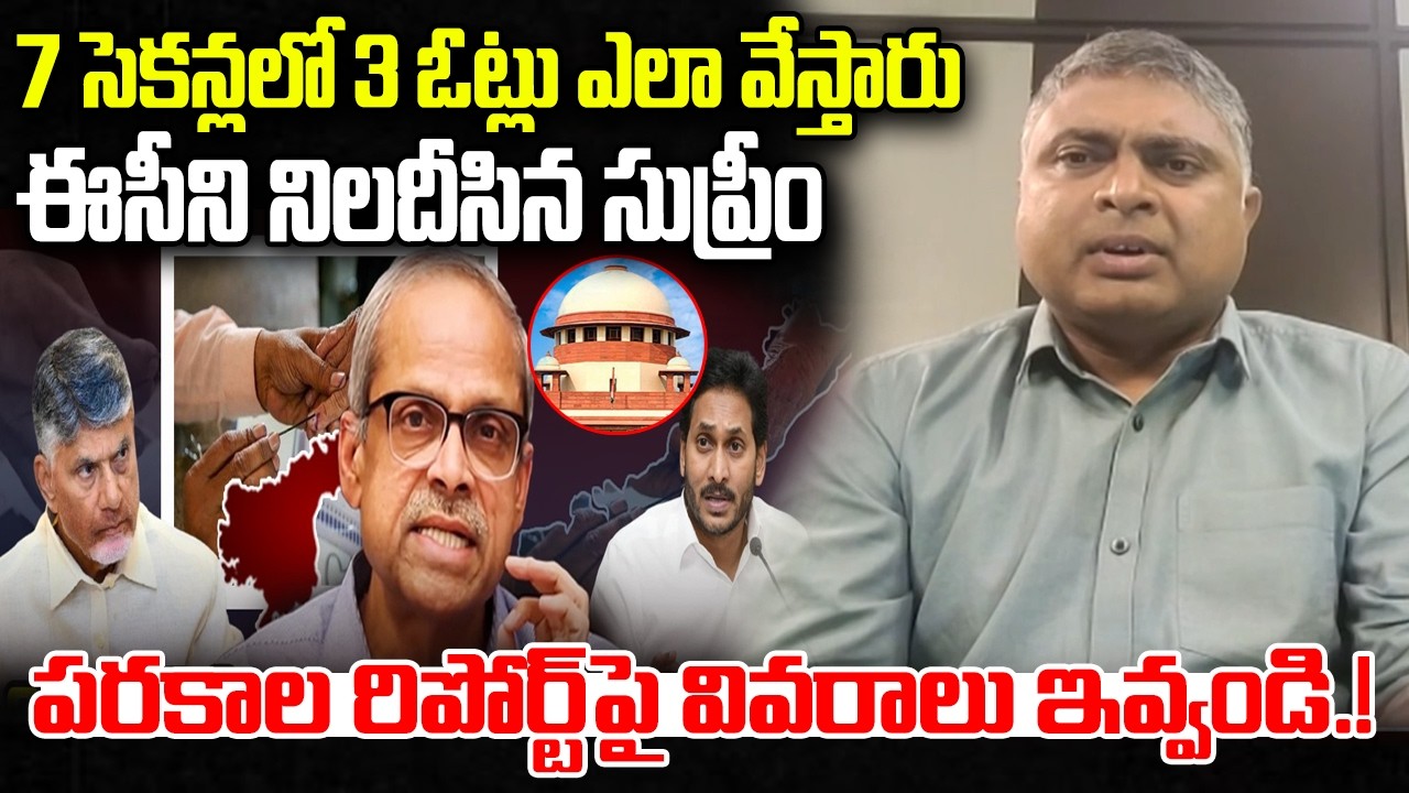 YCP Rising question on Parakala Report | Election Comission | YT18 News