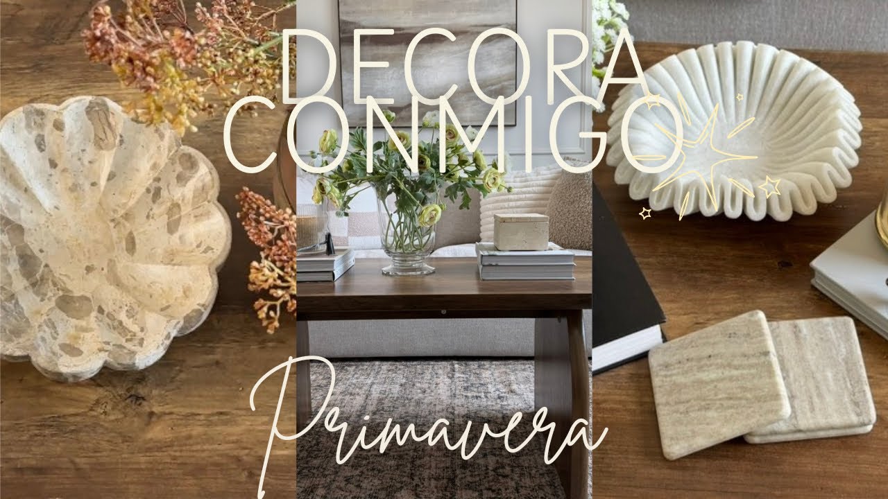 CUATRO IDEAS PARA DECORAR LA COFFEE TABLE || NUEVA MESA DE CENTRO || PRIMAVERA 2026