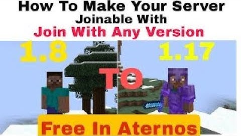 How To Allow ANY Minecraft Version Join Your Server | 1.8 - 1.17 | ViaVersion + Addons