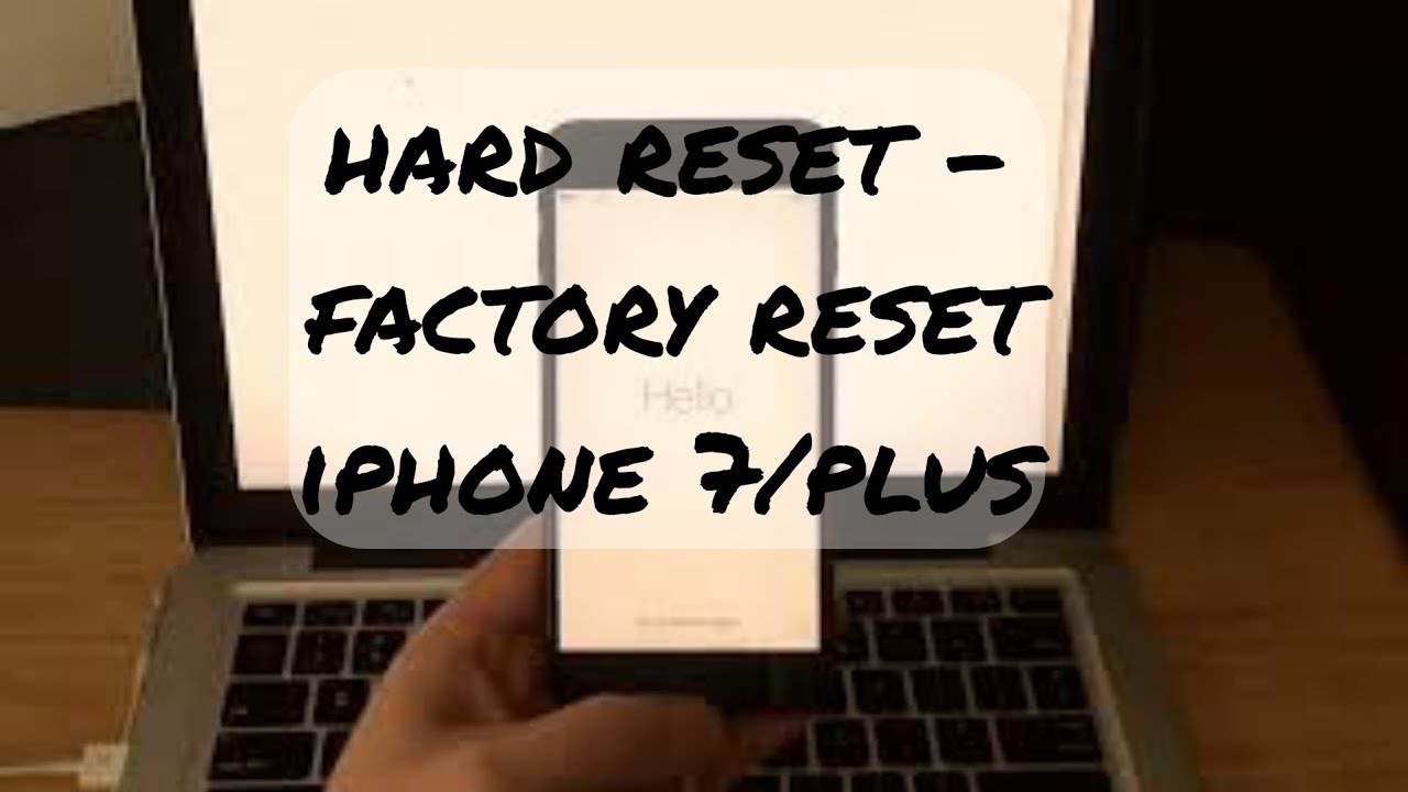 how to hard reset iphone 8 plus on computer