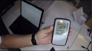 Airthings Home Radon Detector Opening and First Use