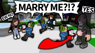 FORCING EVERYONE TO MARRY ME IN BROOKHAVEN RP | Roblox Funny Moments