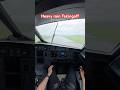 Heavy rain takeoff #airbus #aviation #pilot