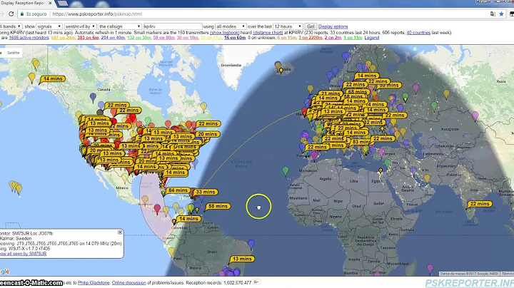 FT8 Mode And PSK Report Online Tool (English)