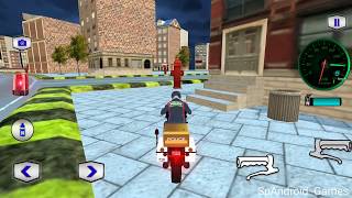 Police Motor Bike Driving - Criminal Chase Game 3D - Android Gameplay Full HD screenshot 1