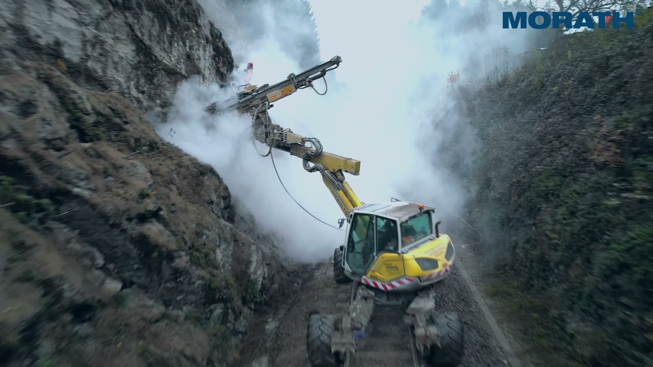 SA1233 + SA2510 | Morath Drilling Technology - Immediate measure after a rockfall