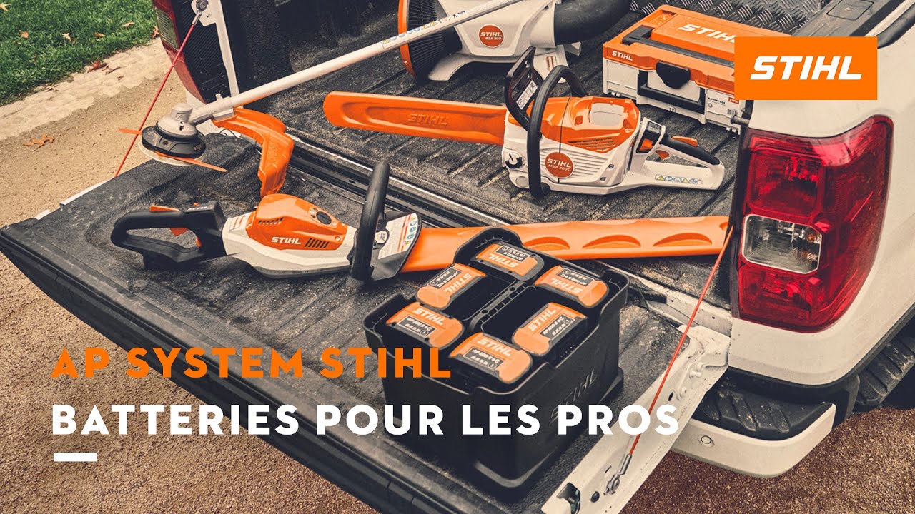 Batteries AP SYSTEM : autonomie et puissance pour les pros | STIHL
