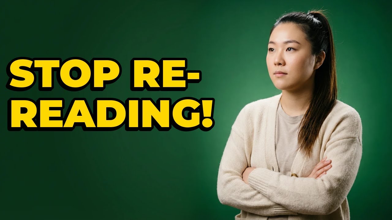 How To Stop Re-Reading While Reading Faster?