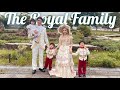 【大変身】家族で王子様&お姫様にドレスアップしてみた！
