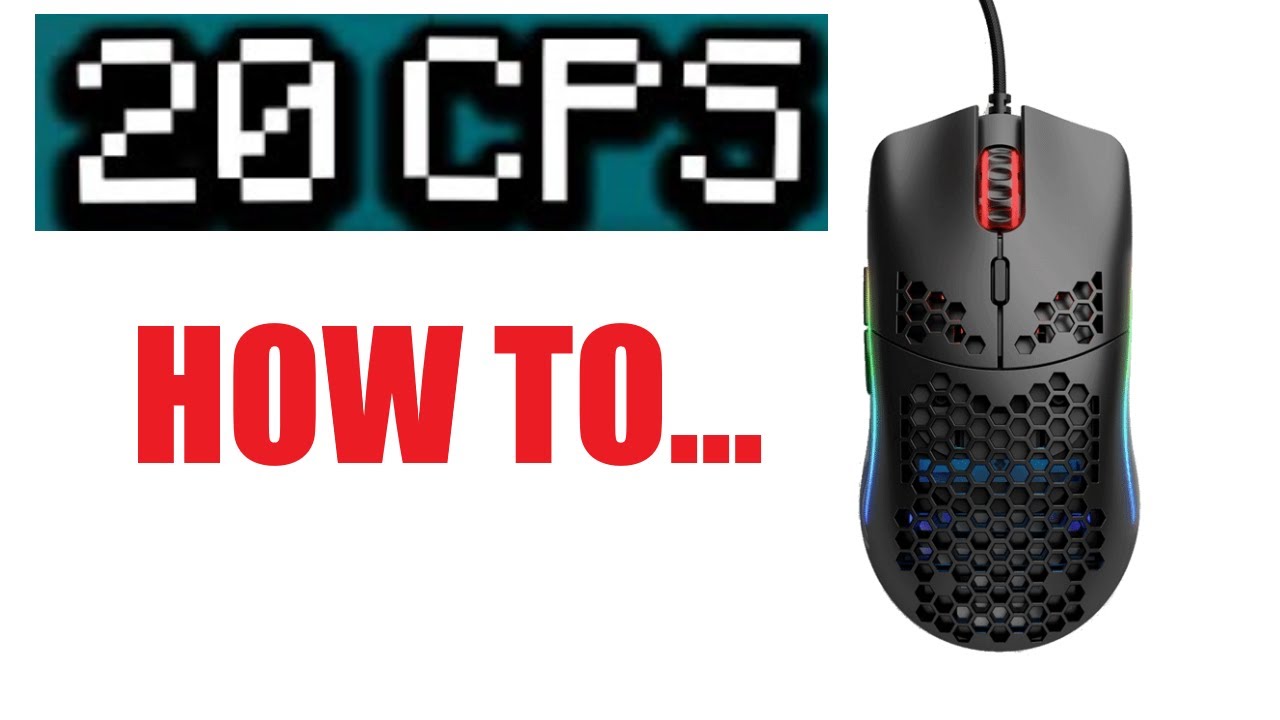 How To Butterfly Click 20CPS