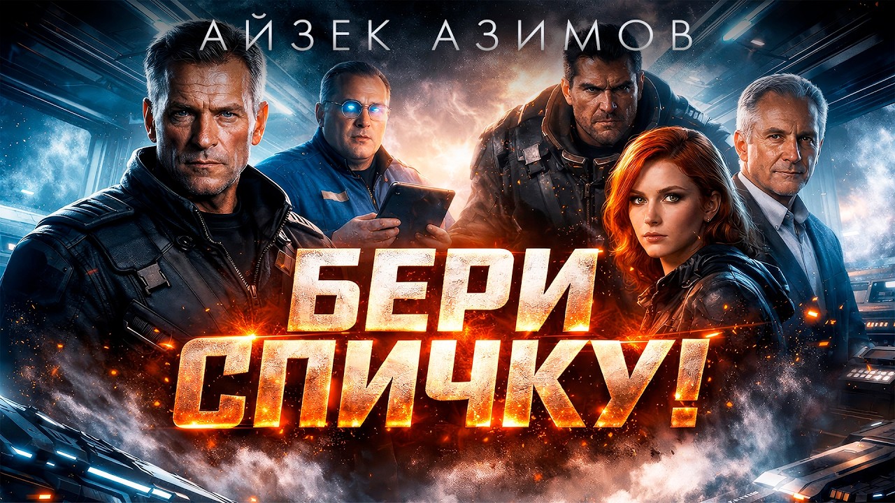 Айзек Азимов — БЕРИ СПИЧКУ! | Фантастика | Аудиокнига (Рассказ) | Книга в Ухе
