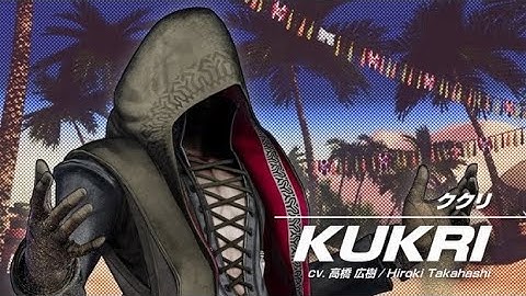 KOF XV KUKRI character trailer 4K