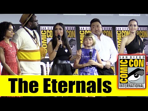 THE ETERNALS | 2019 Marvel Comic Con Panel (Angelina Jolie, Selma Hayek, Richard Madden, Don Lee)