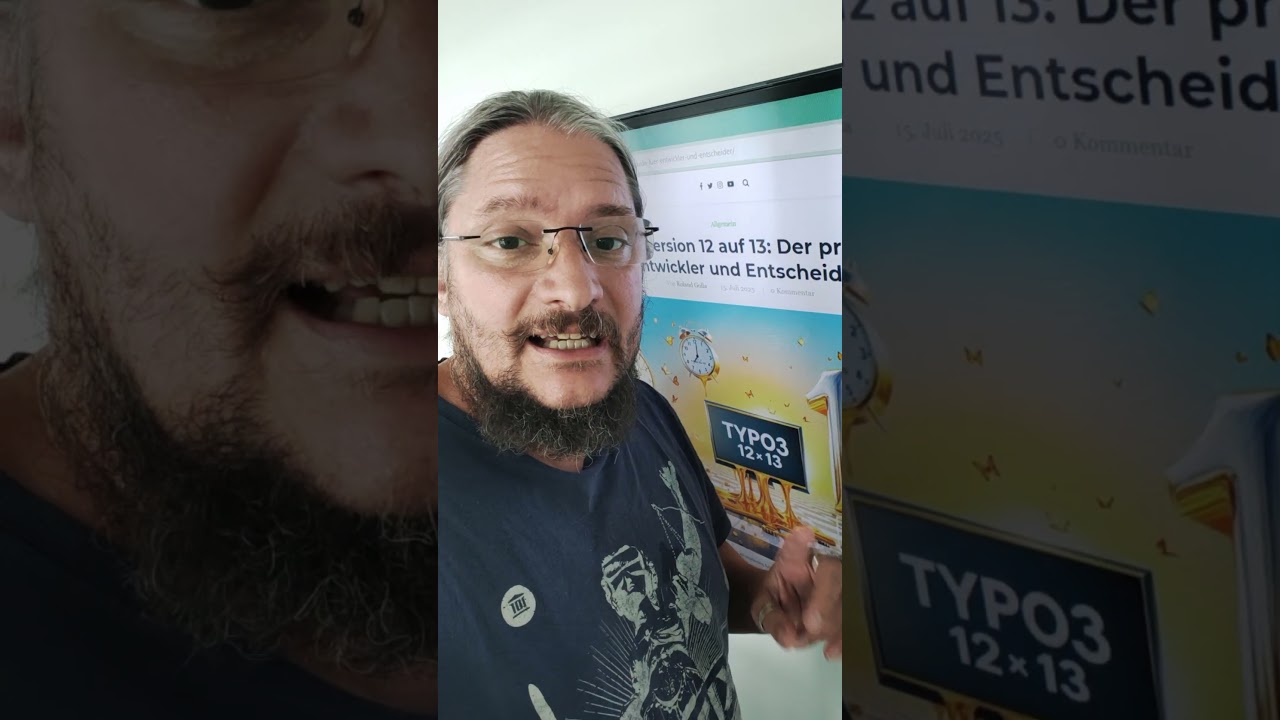 TYPO3 Update 12 auf 13: Lohnt sich der Umstieg?