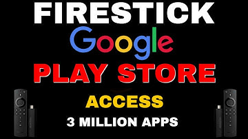 FIRESTICK ACCESS VOLLEDIGE GOOGLE PLAYSTORE UPDATE 2022!
