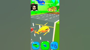 Shape-shifting level 11 Funny Race gameplay new #shorts #gameplay #shapeshifting