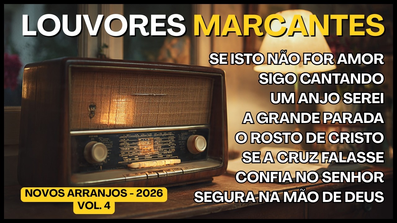 Louvores Antigos – Vol. 4 | Hinos Eternos que Marcaram Gerações