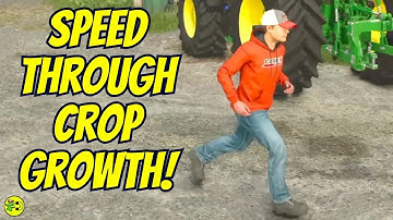 Farming Simulator 25 Speed Through Crop Growth - Field Guide Part 9