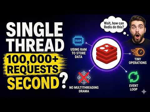 How Redis Handles 100,000+ Requests with Just ONE Thread