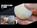 Una SFERA IN LEGNO al tornio FAIDATE -  A WOODEN BALL by DIY lathe