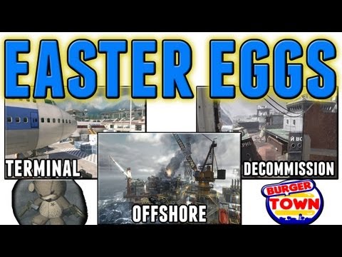 MW3: Easter Eggs on Terminal, Decommission & Offshore