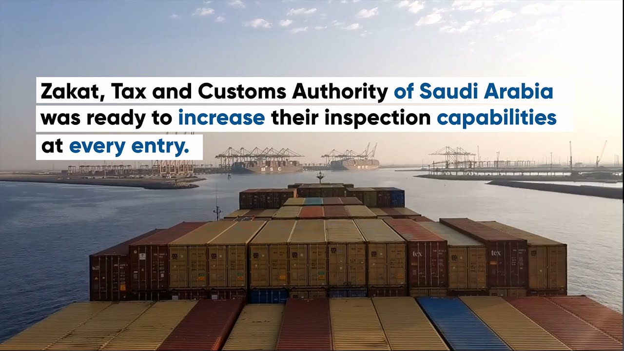Saudi Arabia Secures Trade with CertScan Cargo Scanning - YouTube