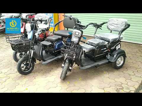 Video Hàng Về: Xe Điện 3 Bánh Super Power 68 | Xe Điện Cho... - youtube