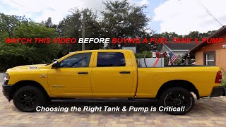 WATCH THIS before buying Fuel Transfer Tank & Fuel Pump for Your Pickup Truck