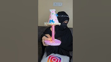 Table Lamp Craft idea | Table Lamp Making at home #craft #viralshort #shorts #shortsfeed #Craft