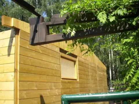 Holzverarbeitung-Müglitztal.de / Aufbau 6x5meter Gartenhaus Niesky