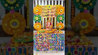 Ganesh Chaturthi Decoration..🙏🏻✨❤️ #ganeshchaturthi #ganesh #ganpati #ganesh_chaturthi_status screenshot 5