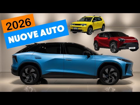 Video NOVITÀ AUTO 2026: Tutti i Nuovi Modelli in Arrivo e i Ritorni Iconici!