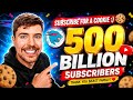 🚨 LIVE: MrBeast Hits 500 Million Subscribers! The Biggest Milestone Ever!