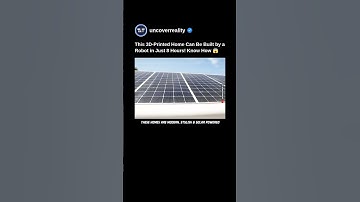 This 3D printed Home Can Be Built By A Robot in Just 8 Hours! You Won